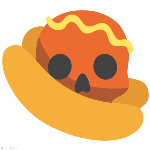 Dawg they put a skull in my hot dog:crying:crying: | made w/ Imgflip meme maker