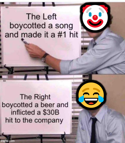 They keep thinking they are the majority... | 🤡; 😂 | image tagged in leftist,boycott,i love clowns | made w/ Imgflip meme maker