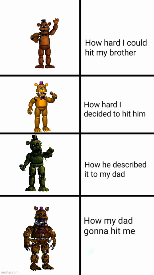ah hell naw | image tagged in how hard i could hit my brother | made w/ Imgflip meme maker