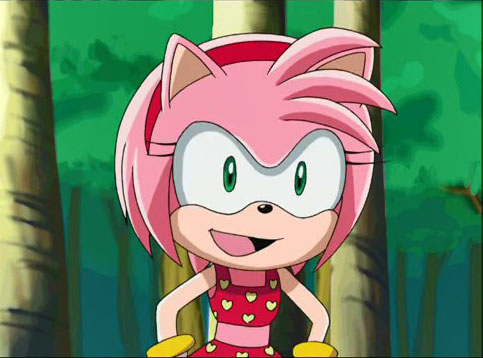 High Quality Amy Rose Swimsuit Blank Meme Template