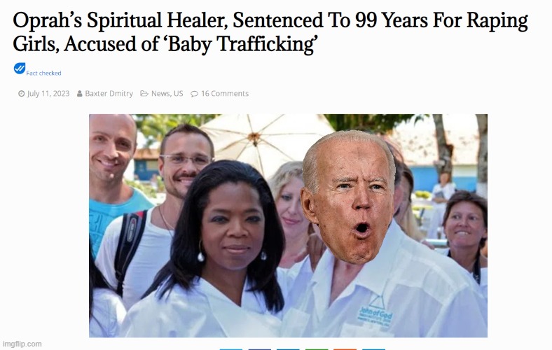 Oprah runs with a VERY STRANGE crowd. | image tagged in liberals,democrats,lgbtq,blm,antifa,pedophiles | made w/ Imgflip meme maker