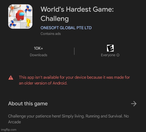 i love going on google play & finding the worst games possible | image tagged in amongus,knockoff,misspelled,help me | made w/ Imgflip meme maker