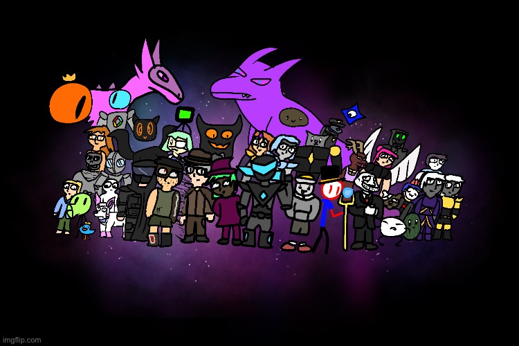 finally finished after a whole day | image tagged in imgflip-bossfights v2 | made w/ Imgflip meme maker