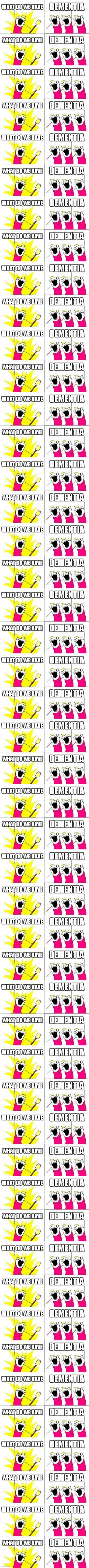 High Quality Dementia Blank Meme Template