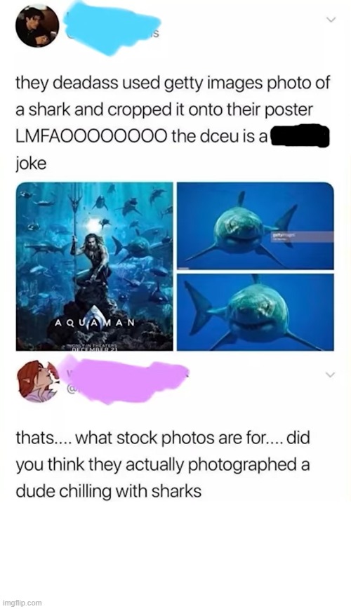 image tagged in aquaman,stock photos,shark,poster | made w/ Imgflip meme maker