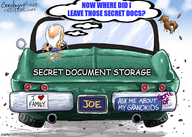 NOW WHERE DID I LEAVE THOSE SECRET DOCS? | made w/ Imgflip meme maker
