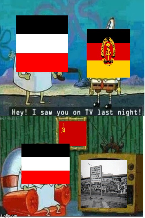 German Empire saw East Germany | image tagged in germany | made w/ Imgflip meme maker