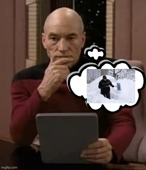 picard thinking | image tagged in picard thinking | made w/ Imgflip meme maker