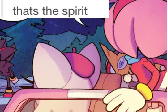 amy thats the spirit Blank Meme Template