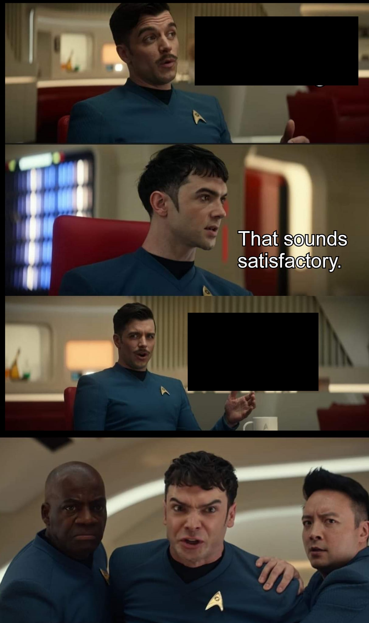 spock star trek Blank Meme Template