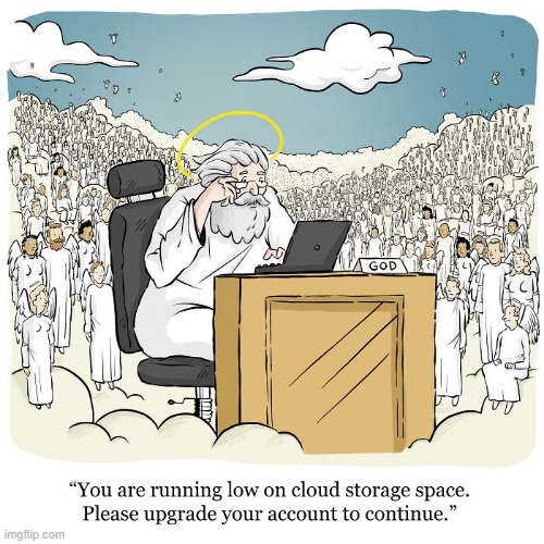 Cloud Space Limited | image tagged in comics | made w/ Imgflip meme maker