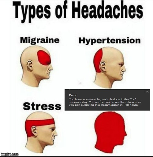 Types of Headaches meme | image tagged in types of headaches meme,true,relatable | made w/ Imgflip meme maker