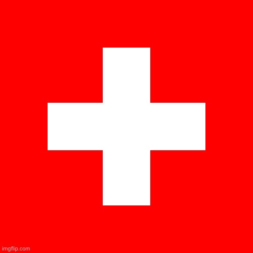 Swiss Flag | image tagged in swiss flag | made w/ Imgflip meme maker