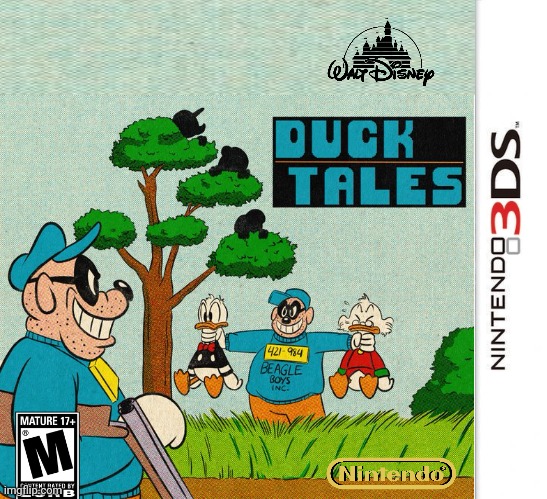 THE DUCK HUNT WE NEED | image tagged in duck hunt,duck tales,disney,3ds | made w/ Imgflip meme maker
