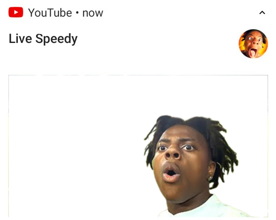 Speed YouTube Thumbnail Blank Meme Template