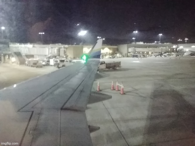 Night Flight to San Francisco | image tagged in airport,flight | made w/ Imgflip meme maker