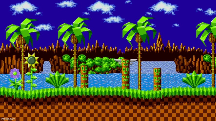 gaming green hill zone Memes & GIFs - Imgflip
