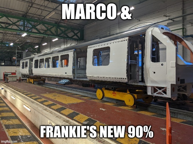 trains | MARCO & | image tagged in i like trains | made w/ Imgflip meme maker