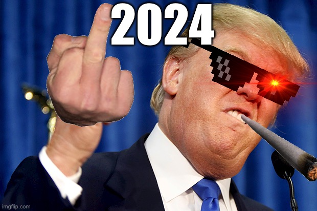 Poggerz | 2024 | image tagged in donald trump | made w/ Imgflip meme maker