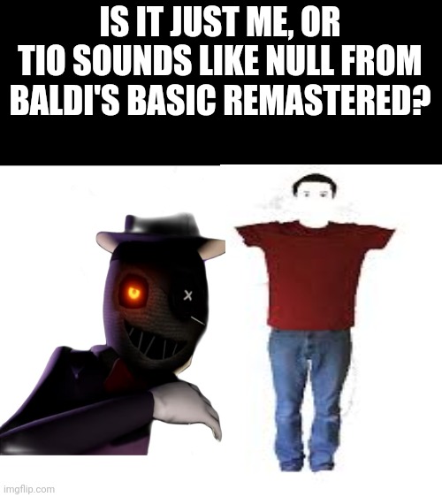 anyone? | IS IT JUST ME, OR TIO SOUNDS LIKE NULL FROM BALDI'S BASIC REMASTERED? | image tagged in piggy,rp film | made w/ Imgflip meme maker