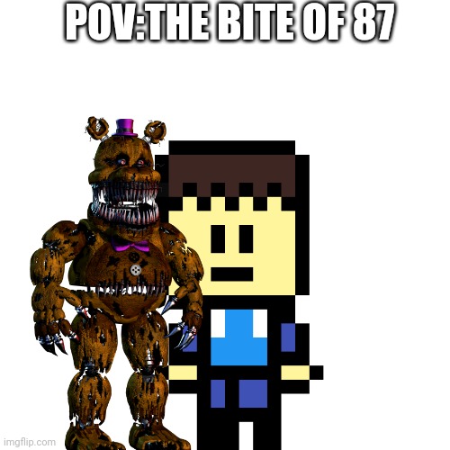 Pixel jack | POV:THE BITE OF 87 | image tagged in pixel jack | made w/ Imgflip meme maker