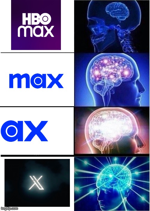 Rebranding at it's finest | image tagged in memes,expanding brain,fun,funny,imgflip,upvotes | made w/ Imgflip meme maker