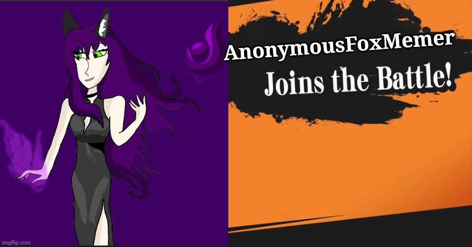 Entry meme :) | AnonymousFoxMemer | image tagged in smash bros | made w/ Imgflip meme maker