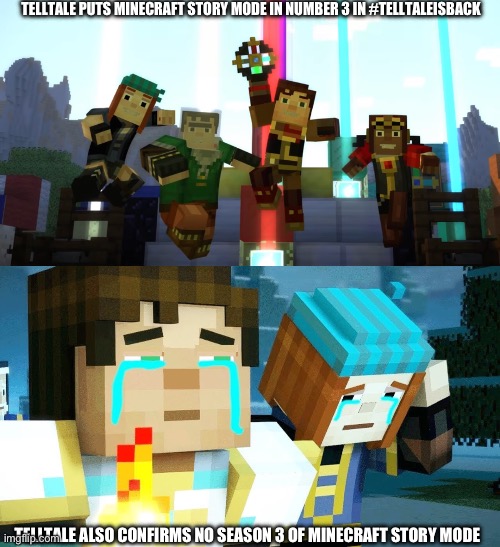 Petition · Minecraft Story Mode : Season 3 ·