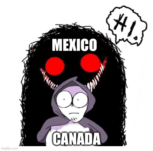 Hi | MEXICO CANADA | image tagged in hi | made w/ Imgflip meme maker