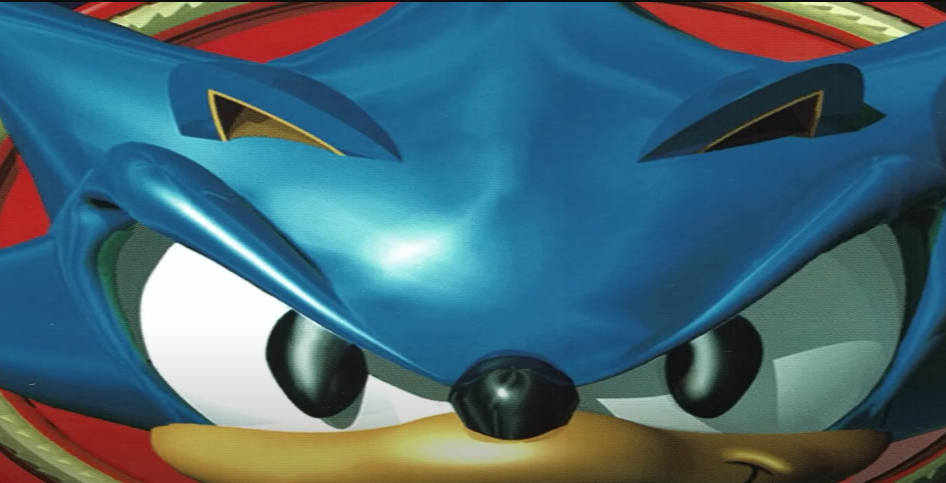 classic sonic stare Blank Meme Template