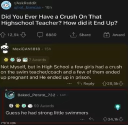 #2,782 | image tagged in comments,cursed,teacher,swimming,crush,pregnant | made w/ Imgflip meme maker