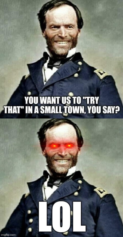 High Quality general sherman Blank Meme Template