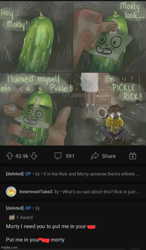 Who the frick thought up this comment? 0-o | made w/ Imgflip meme maker