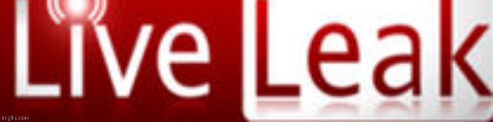 Liveleak logo | image tagged in liveleak logo | made w/ Imgflip meme maker