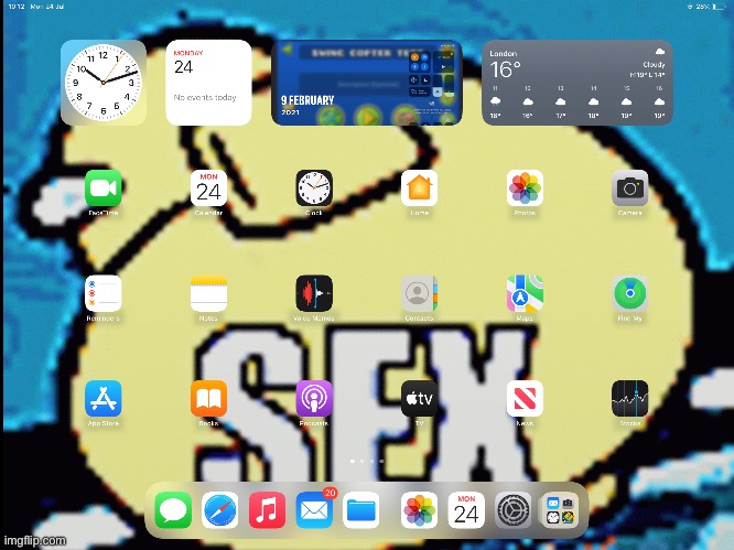 My Home Screen _hot_ | image tagged in penis | made w/ Imgflip meme maker