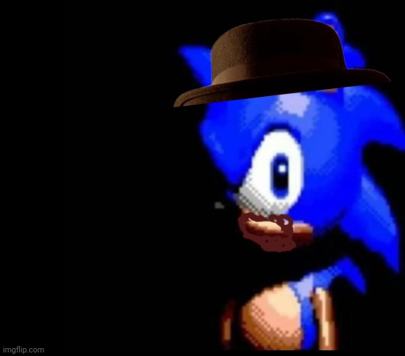 Sonic stares | image tagged in sonic stares | made w/ Imgflip meme maker