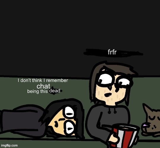 gm chat I literally have no motivation to post anything other than about the dead chat | made w/ Imgflip meme maker