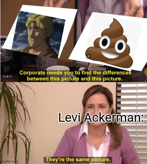 They're The Same Picture | Levi Ackerman: | image tagged in memes,they're the same picture | made w/ Imgflip meme maker