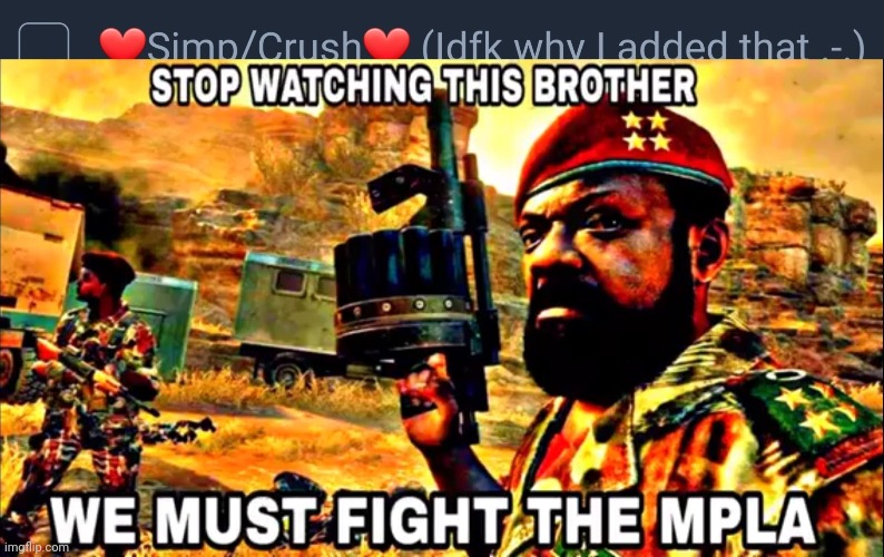 image tagged in stop watching this brother | made w/ Imgflip meme maker