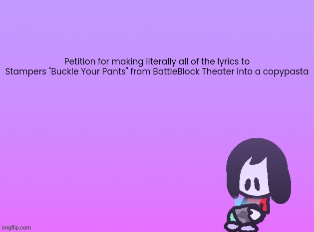 Buckle Your Pants Battleblock Theater GIF  Buckle Your Pants Battleblock  Theater Behemoth  Discover  Share GIFs