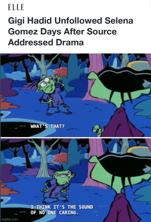 image tagged in what s that i think it s the sound of no one caring | made w/ Imgflip meme maker
