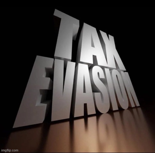 TAX EVASION 3D | image tagged in tax evasion 3d | made w/ Imgflip meme maker