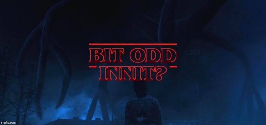 Bit odd innit | image tagged in bit odd innit | made w/ Imgflip meme maker