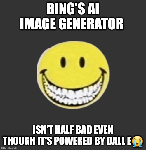 Rush's origin | BING'S AI IMAGE GENERATOR; ISN'T HALF BAD EVEN THOUGH IT'S POWERED BY DALL E😭 | image tagged in rush's origin | made w/ Imgflip meme maker