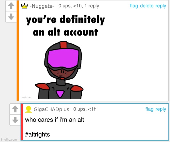bro admitted it ☠️ | made w/ Imgflip meme maker