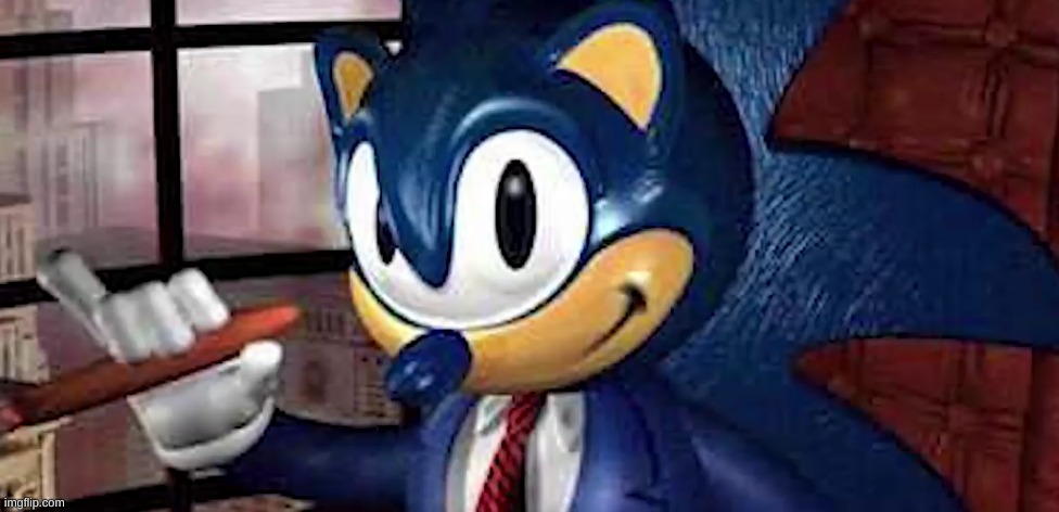 cursed sonic smoking a cigarette thing idk | image tagged in cursed sonic smoking a cigarette thing idk | made w/ Imgflip meme maker