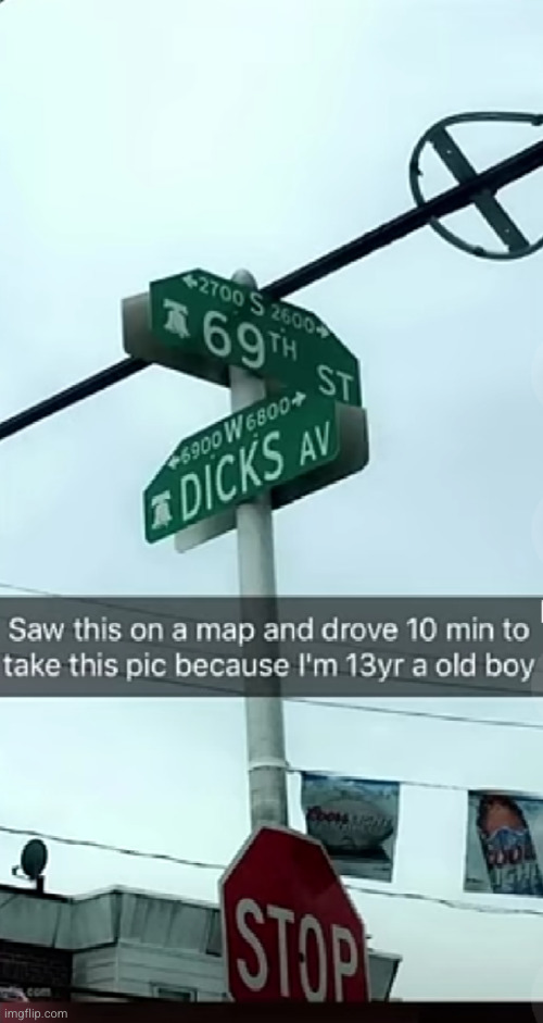 did his mom drive him or something | image tagged in dicks,69,signs,funny signs,funny,tweets | made w/ Imgflip meme maker