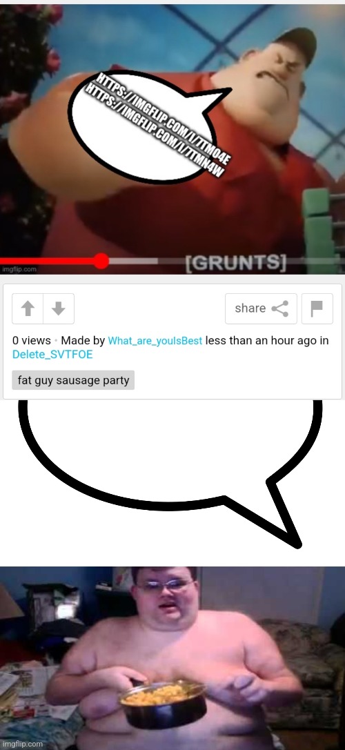 image tagged in fat person eating challenge | made w/ Imgflip meme maker