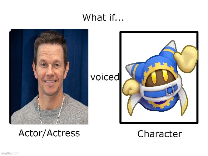 What if Mark Wahlberg voices Magolor? | image tagged in what if this actor or actress voiced this character,kirby,mark wahlberg | made w/ Imgflip meme maker