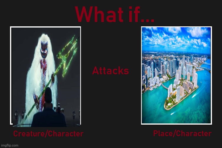 What if Chelsea/Queen Nerissa attacks Miami? | image tagged in what if character attacks character/place,chelsea,mermaid,miami | made w/ Imgflip meme maker